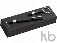 Подарочный набор: шариковая ручка, брелок