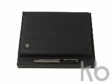 Подарочный набор: конференц-папка А5 с блокнотом, ручка-роллер