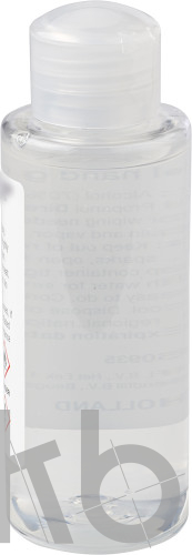 Hand gel bottle (100 ml) with 70% alcohol