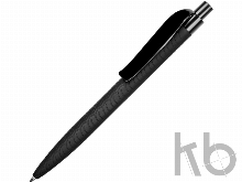 Ручка пластиковая шариковая Prodir QS 03 PRP с рисунком «протектор шины» софт-тач PRP