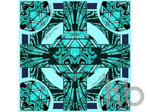 Платок «Малахитовая шкатулка»