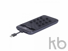 Внешний аккумулятор VA2218 на присосках c кабелем USB-C, 8000 mAh