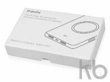 Портативное беспроводное зарядное устройство «Impulse», 4000 mAh