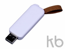 USB 2.0- флешка промо на 8 Гб прямоугольной формы, выдвижной механизм