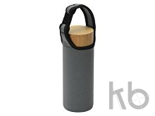 Бутылка из стекла с двойными стенками и ситечком «Badachu» в чехле