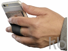 Картхолдер для телефона с отверстием для пальца