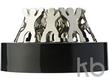 ABS paperweight with clips