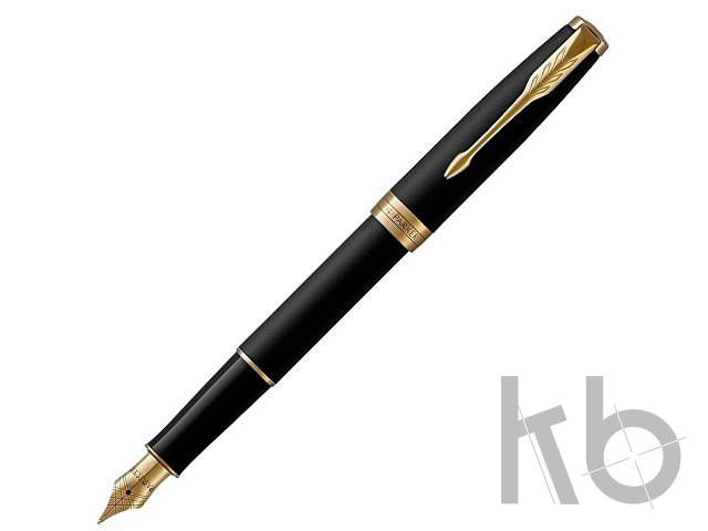 Ручка перьевая Parker «Sonnet Matt Black GT»