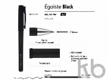 Ручка пластиковая гелевая «Egoiste Black»