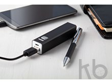 Набор: портативное зарядное устройство, 2200 mAh, шариковая ручка