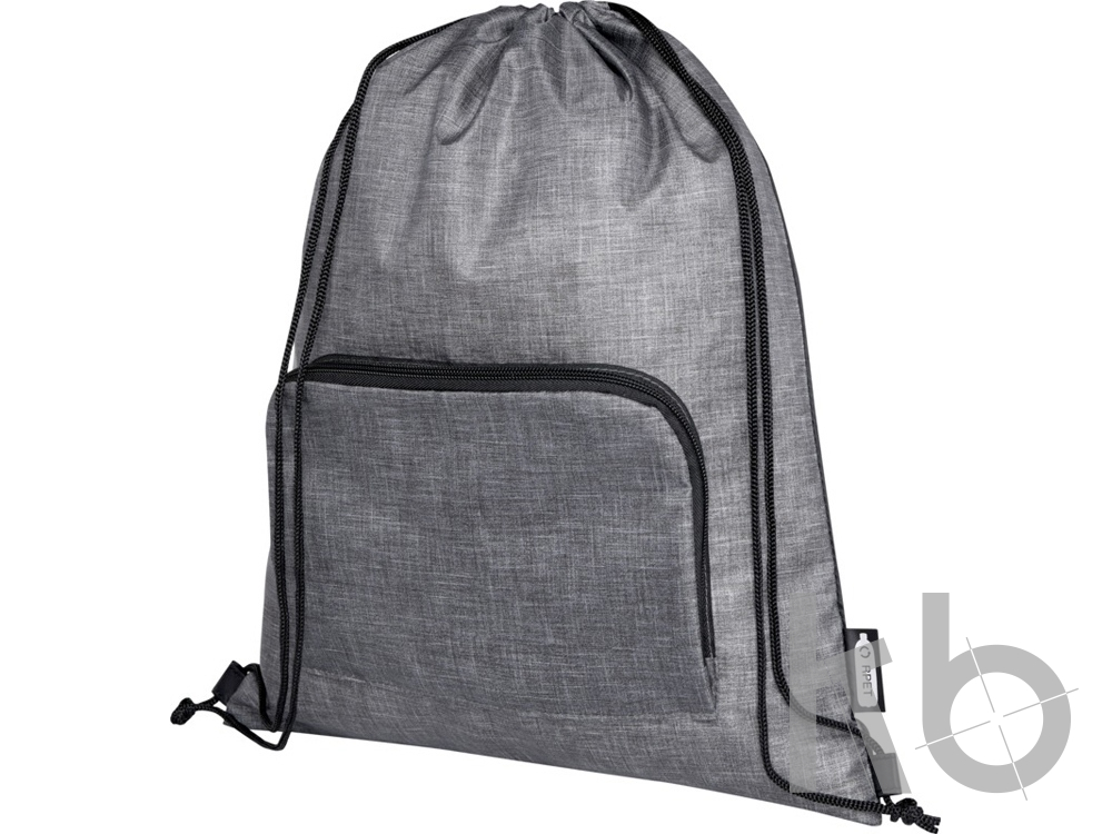 Складная сумка со шнурком «Ash» из переработанных материалов