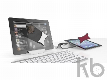 Стилус-салфетка для экранов 