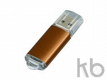 USB 2.0- флешка на 64 Гб с прозрачным колпачком