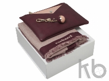 Подарочный набор Bird: брелок, шарф, сумочка