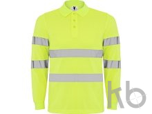 Рубашка поло со светоотражающими полосами «Polaris» с длинным рукавом, мужская