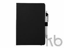 Блокнот A5 «Crown» с шариковой ручкой-стилусом