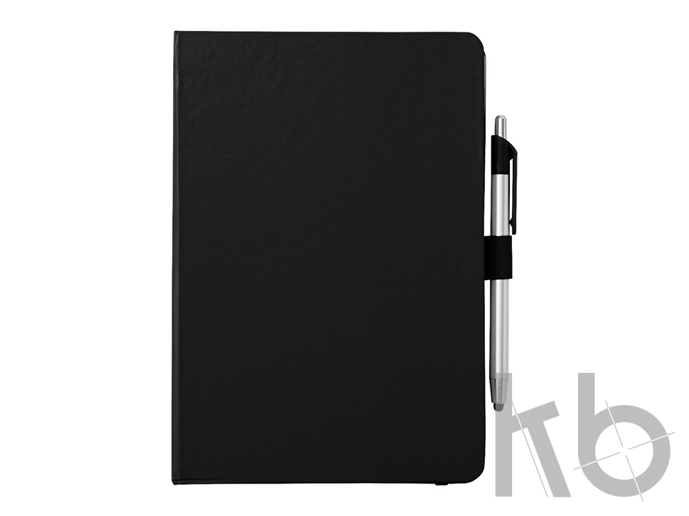 Блокнот A5 «Crown» с шариковой ручкой-стилусом