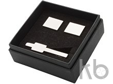 cufflink and tie clip set