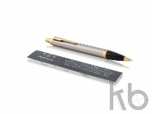 Ручка шариковая Parker «IM Core Brushed Metal GT»