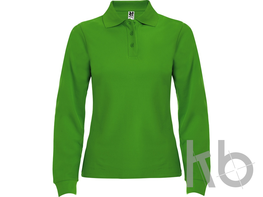 Рубашка поло «Estrella» женская с длинным рукавом