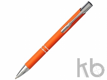 Ручка металлическая шариковая «Moneta» с антискользящим покрытием