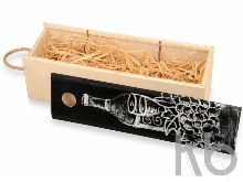 Пенал под алкоголь с покрытием для рисования мелом