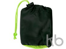 Nylon pouch with sports towel