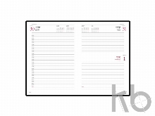 Ежедневник А5 датированный «Leader» на 2021 год