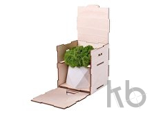 Кашпо бетонное со мхом «Бета»