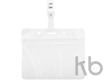 badge holder, horizontal
