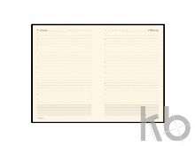 Ежедневник А5 полудатированный «Porto»