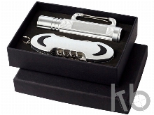 Подарочный набор «Ranger»:фонарик, нож многофункциональный