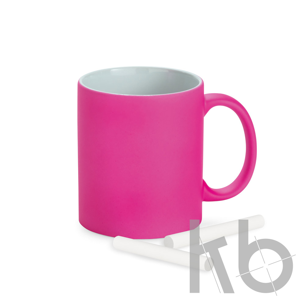 Кружка с покрытием для рисования мелом