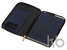 Бизнес-блокнот на молнии А5 «Fabrizio» с RFID защитой