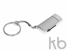 USB 2.0- флешка на 16 Гб с выдвижным механизмом и мини чипом