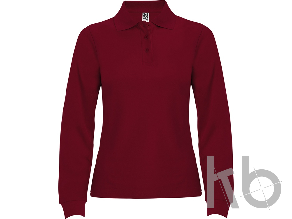 Рубашка поло «Estrella» женская с длинным рукавом
