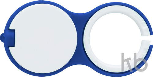 Plastic key holder with one LED light.