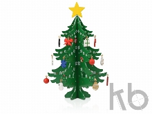 Декоративная елочка c игрушками