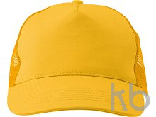 Cotton twill and plastic cap