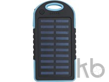 Rubberized ABS solar power bank