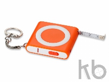 Брелок-рулетка с фонариком «Книга», 1м